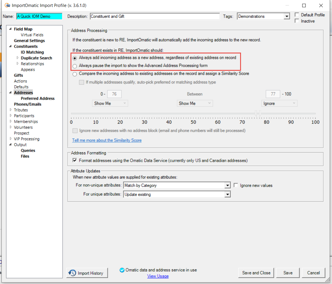 How to Make a New Address an Alternate Address Instead of Overwriting ...