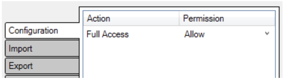 ImportOmatic General Settings - Security
