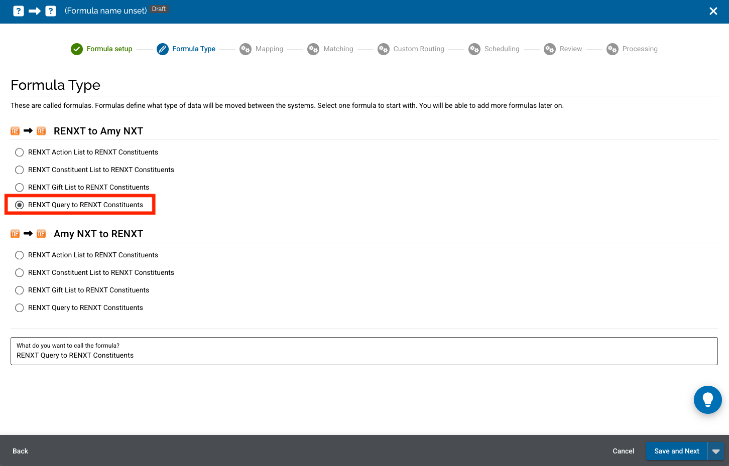 How to Configure a Database Assistant Formula: Raiser's Edge NXT—Update ...